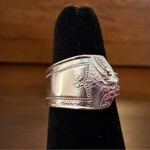 Handmade Spoon Ring Size 4